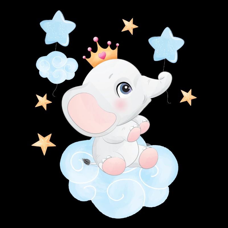 Doux bébé éléphant