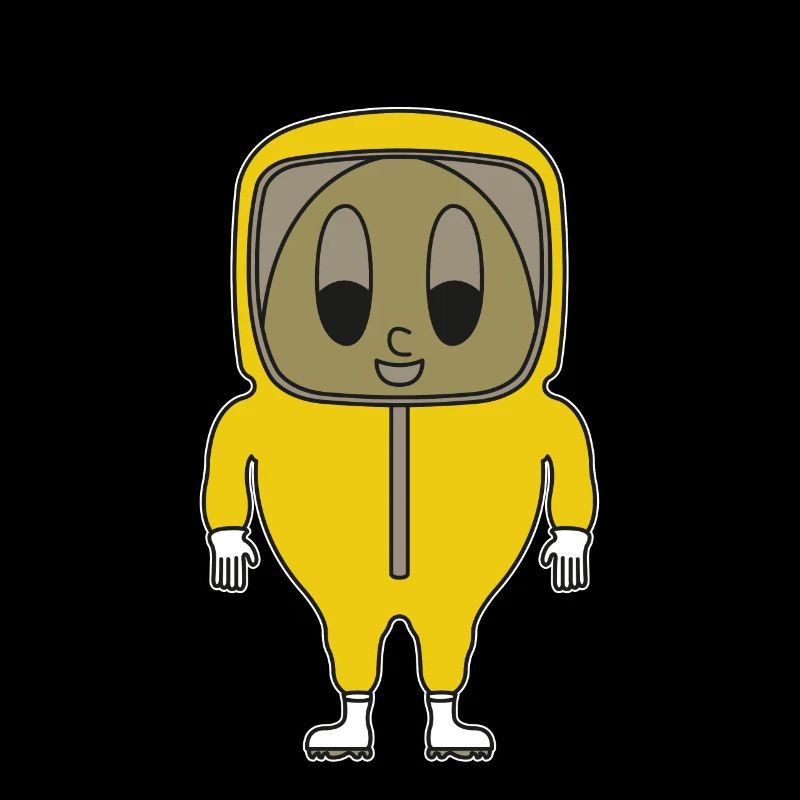 Protective suit strap egg