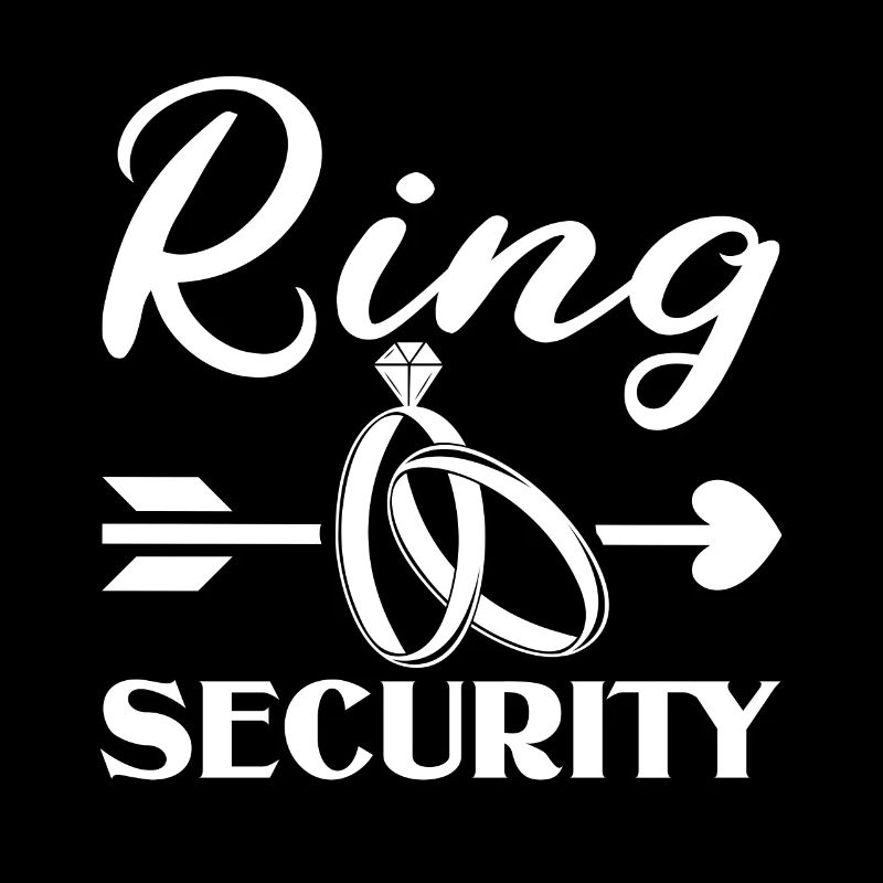 Ringträger Hochzeit Ring Security Trauzeuge Spruch