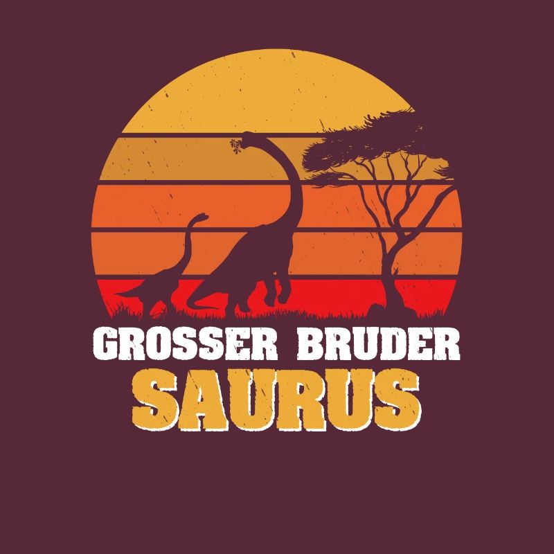 Großer Bruder Saurus Brachiosaurus Dino Geburt