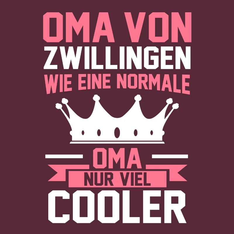 Oma Zwillinge Großmutter Geschenk