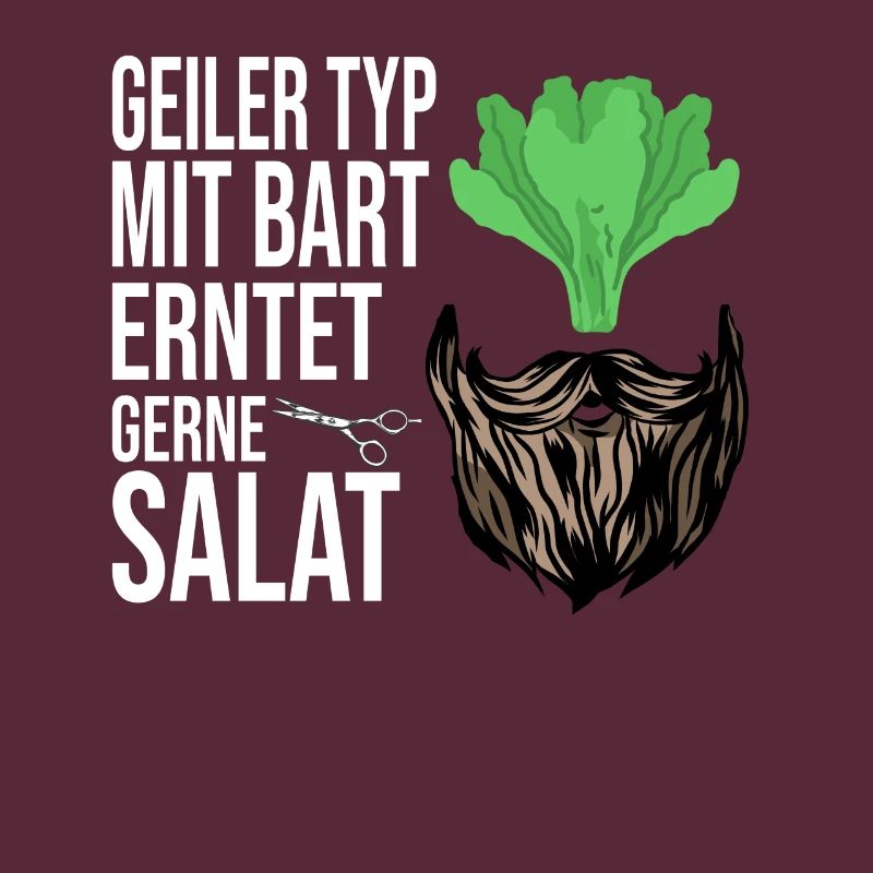 Garten Bart Bartträger Gärtner Gartenarbeit