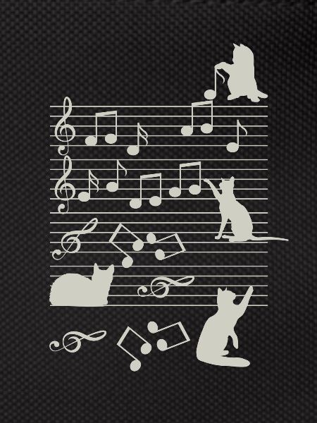 Cat Music Note
