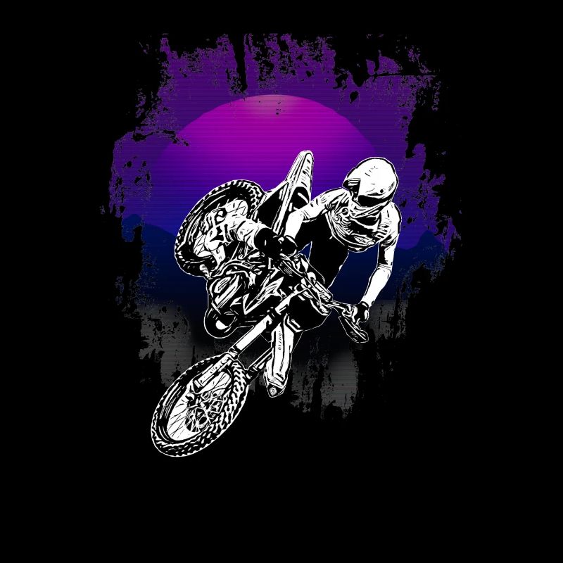Motocross Design Enduro / Geschenkidee / MX Retro