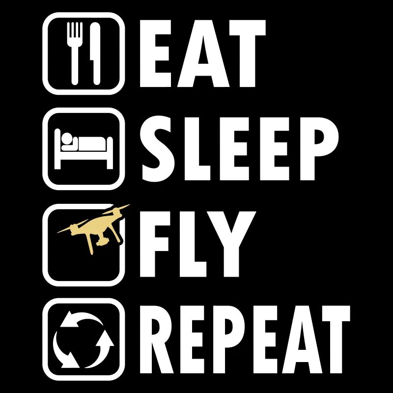 Eat Sleep Fly Repeat