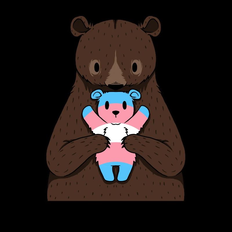 Transgender Pride Mama Bear