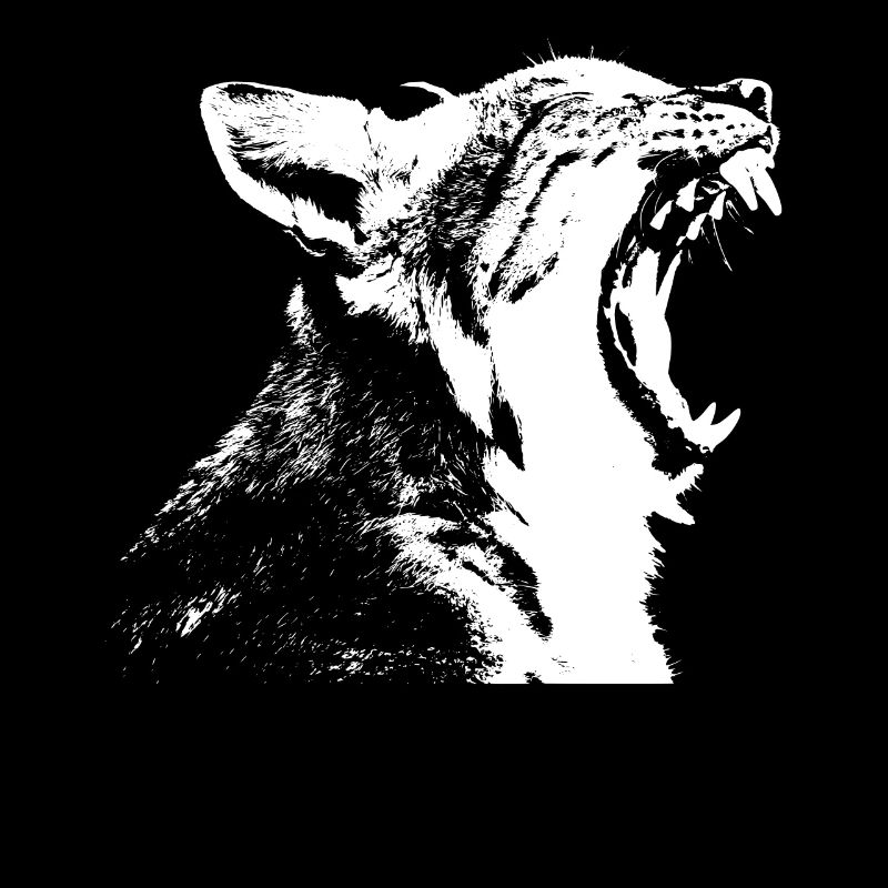 Lynx Chat sauvage motif