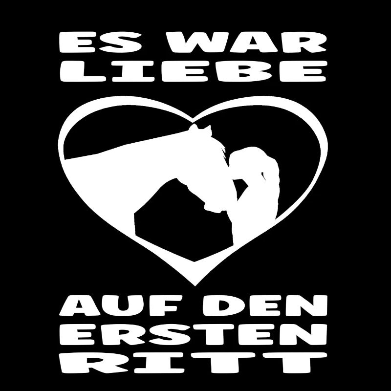 Es war Liebe auf den ersten Ritt Reiterin Pferd