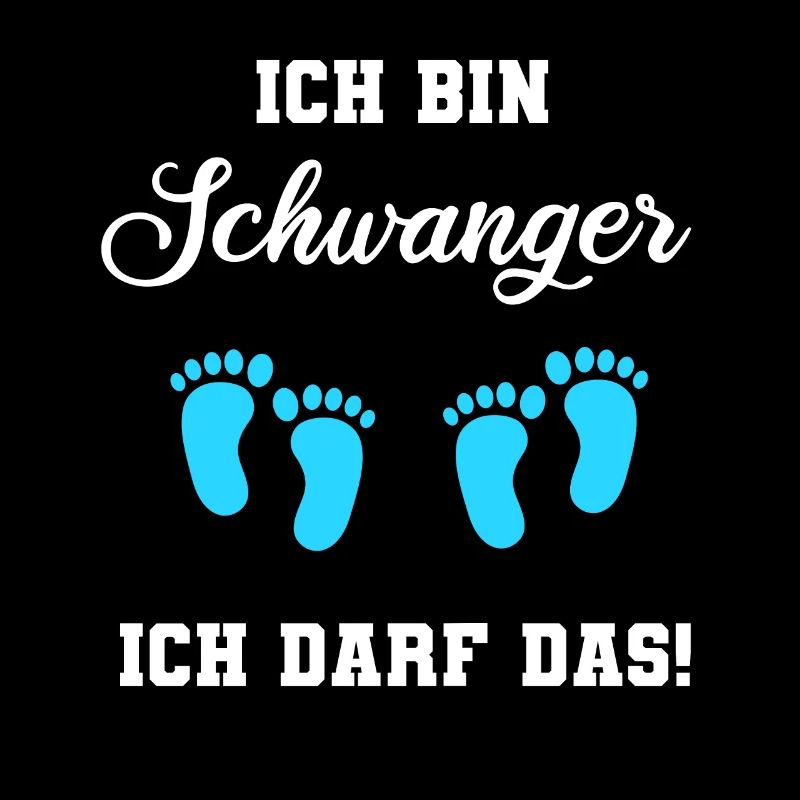 Ich bin schwanger ich darf das Schwanger Geschenk