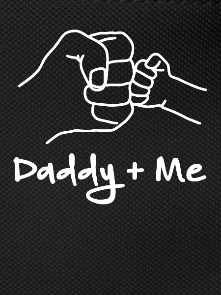 Daddy + Me Fist Bumps
