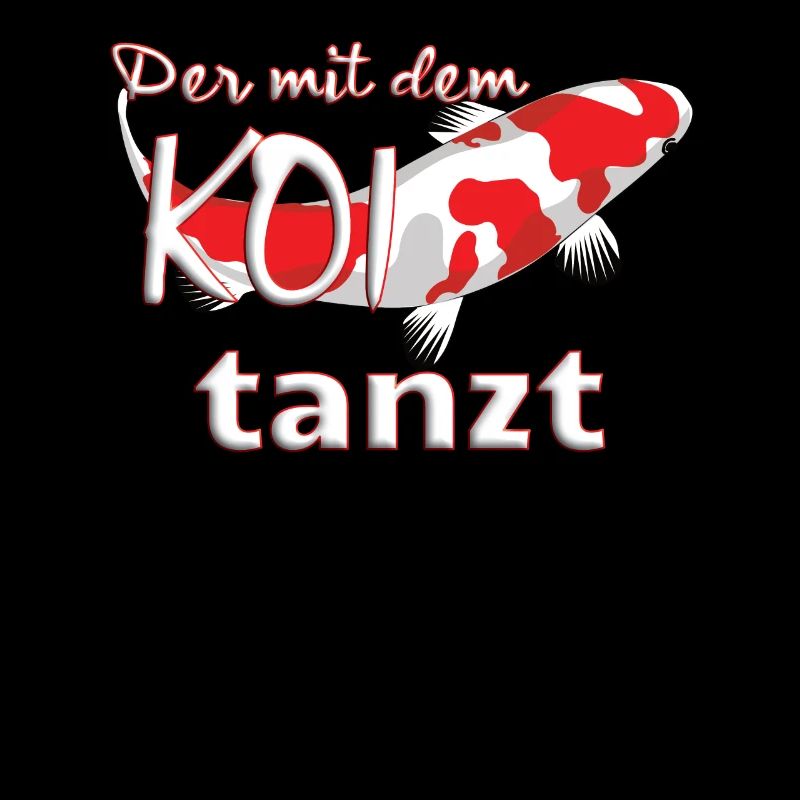 Tanzen Koi Karpfen Design Geschenk