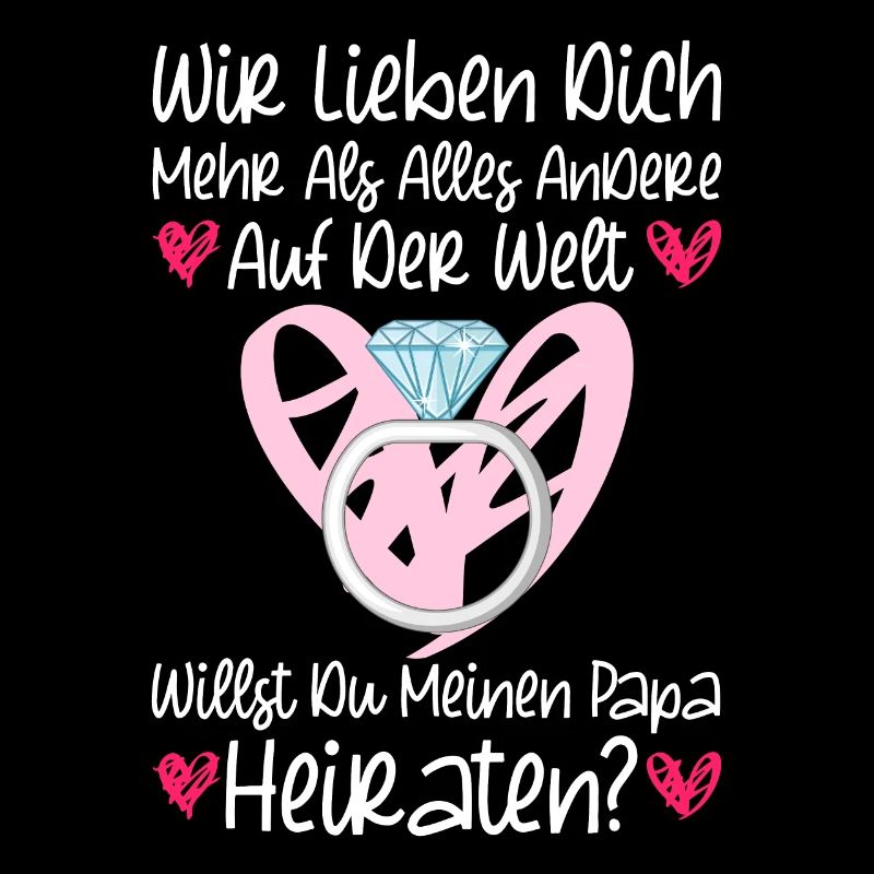 Hochzeitsantrag Heiratsantrag Willst Du Mein Papa
