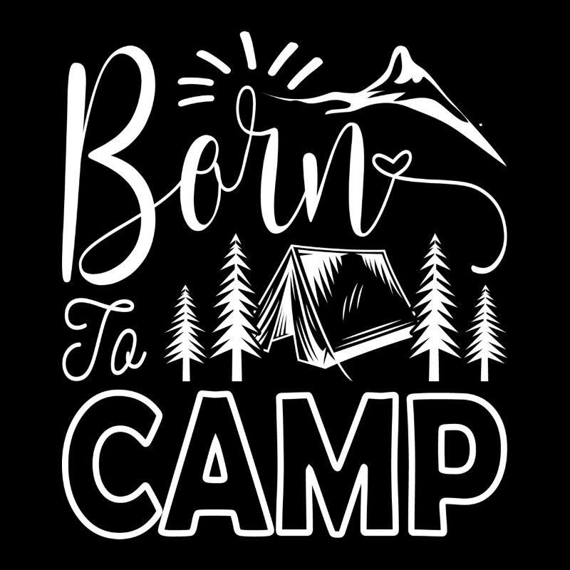 NÉ POUR CAMPER CAMPING