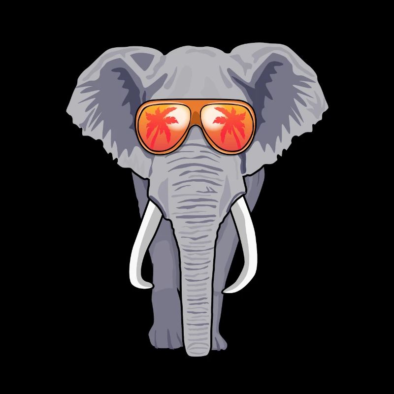 Eléphant Lunettes de soleil été