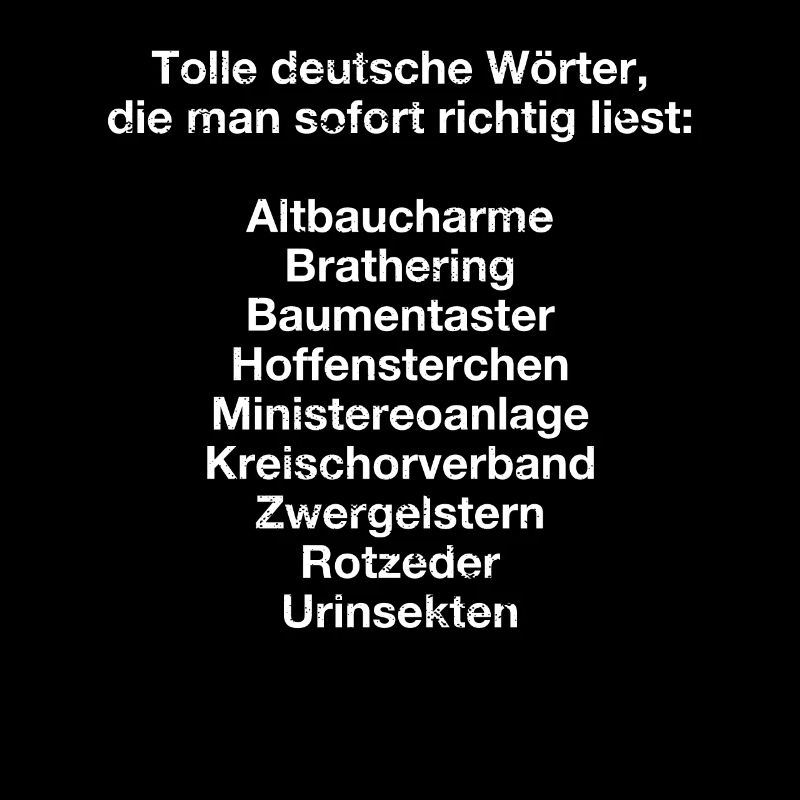 Deutsch Deutschlehrer Sprache Geburtstag Geschenk