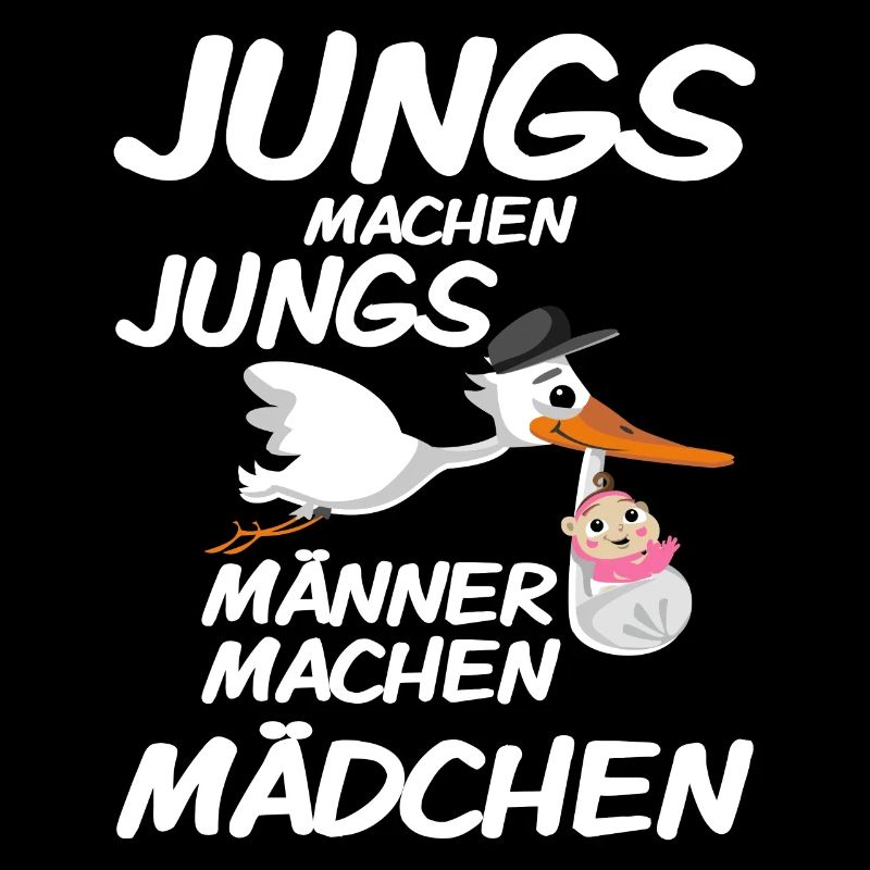 Jungs machen Jungs Männer machen Mädchen Geburt