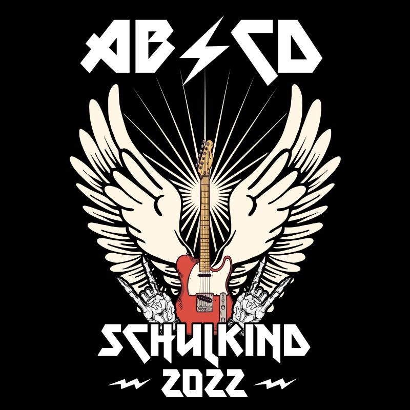 ABCD Endlich Schulkind 2022 Schulanfang Schule