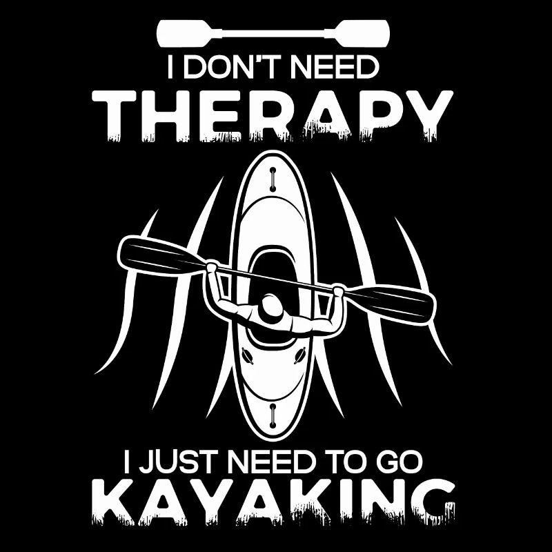 Kayak No Therapy Kayaking Kayaking Kayaker Gift