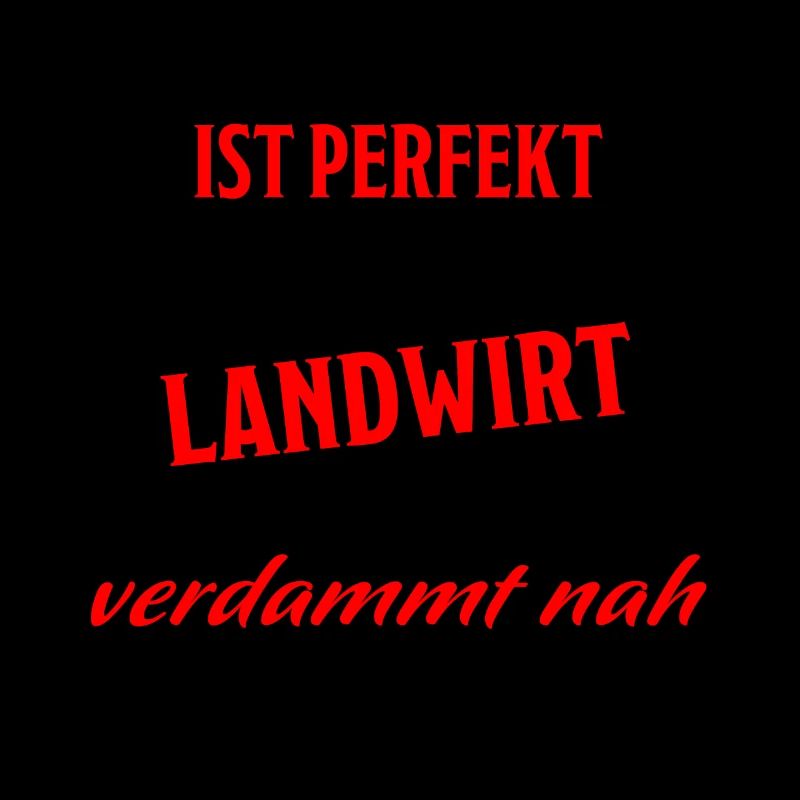 Landwirt Lustiger Spruch Traktor Beruf Geschenk