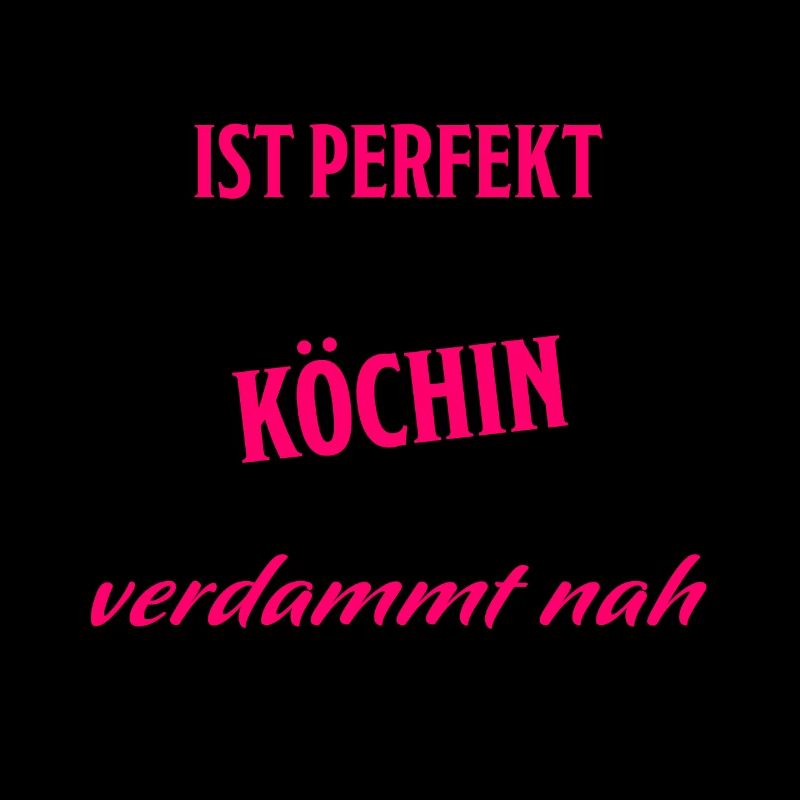 Köchin Lustiger Spruch Kochen Küche Beruf Geschenk