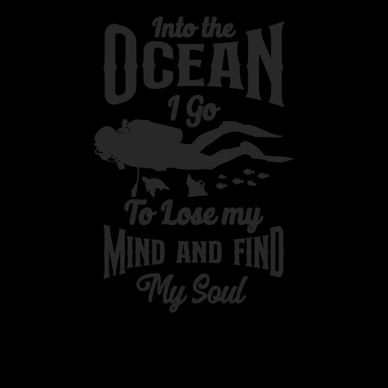 Scuba Diving Diver Into The Ocean