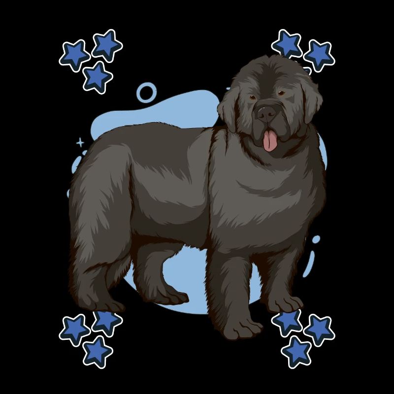 Terre-Neuve Newfoundland Blue Design