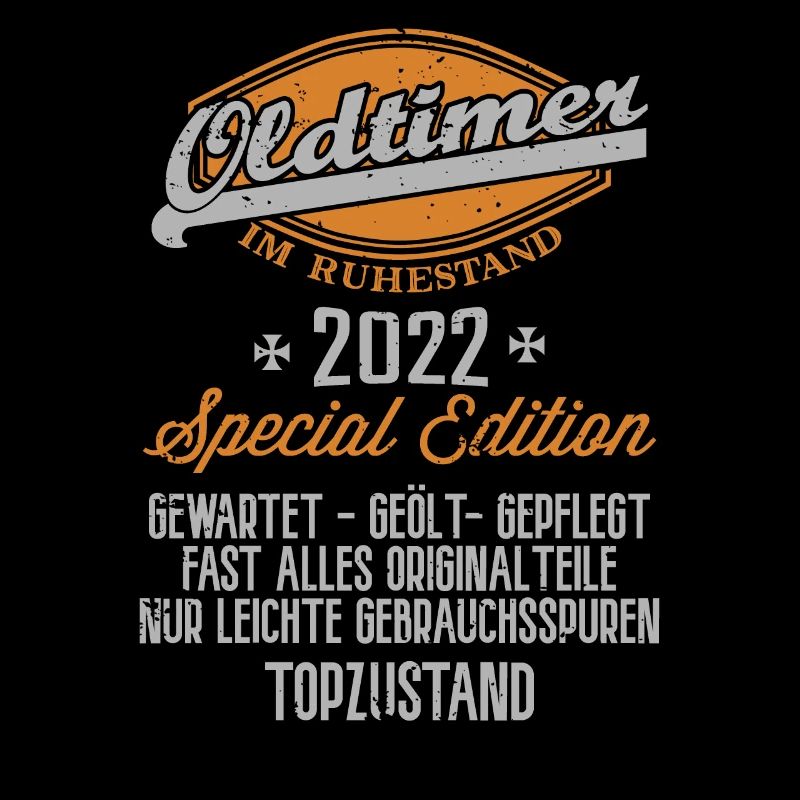 Oldtimer im Ruhestand 2022 Rentner Oldtimer