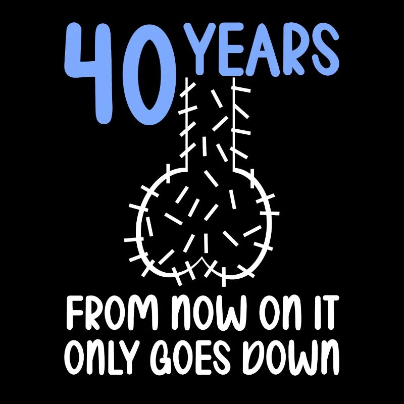 40 ans de gravité, ça descend 40 ans 40 ans.
