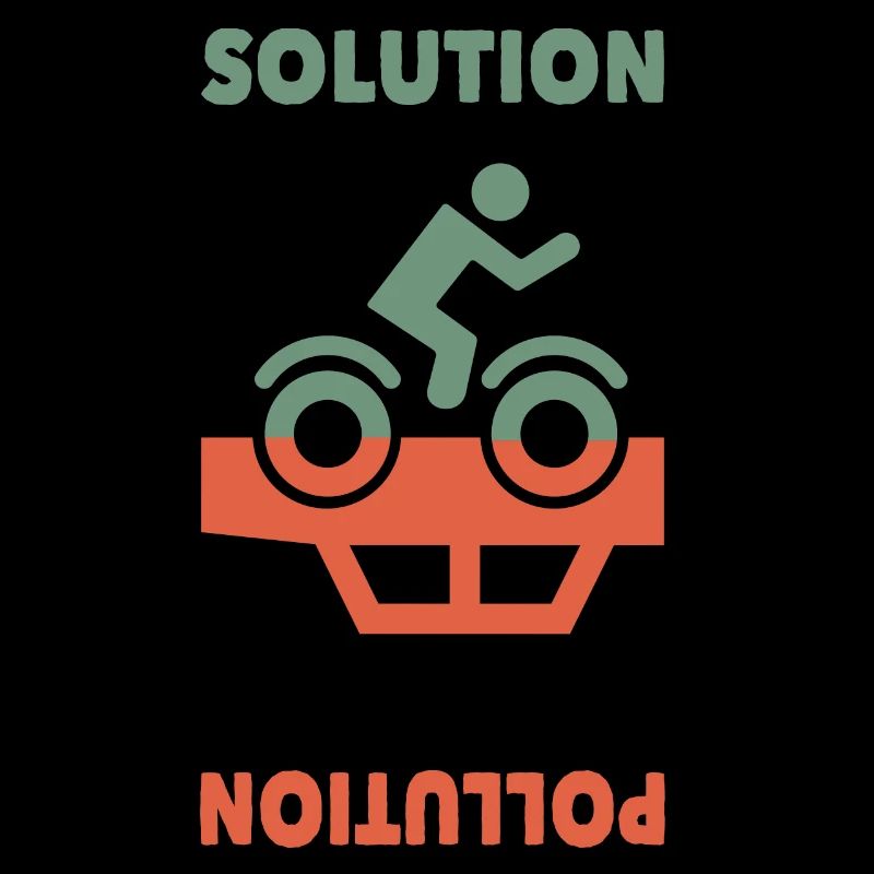 Bicycle Cycling - Solution - Pollution - Love