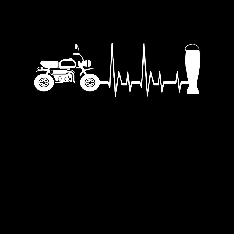Motorrad und Bier