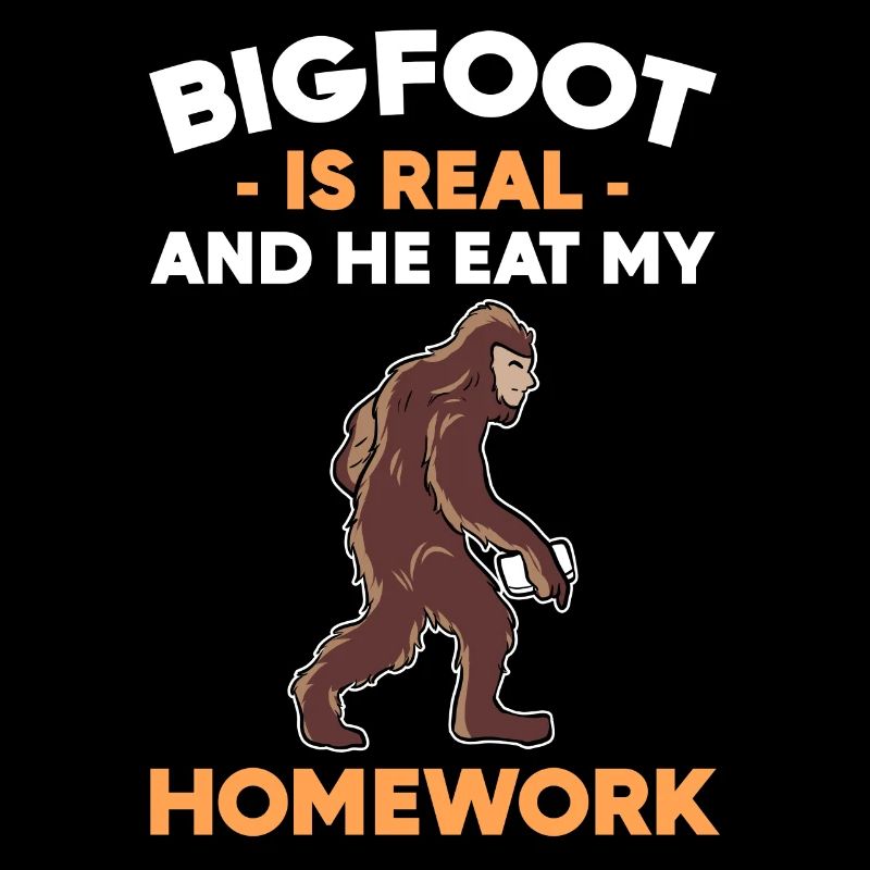 School Student Bigfoot is Real And He Eat My