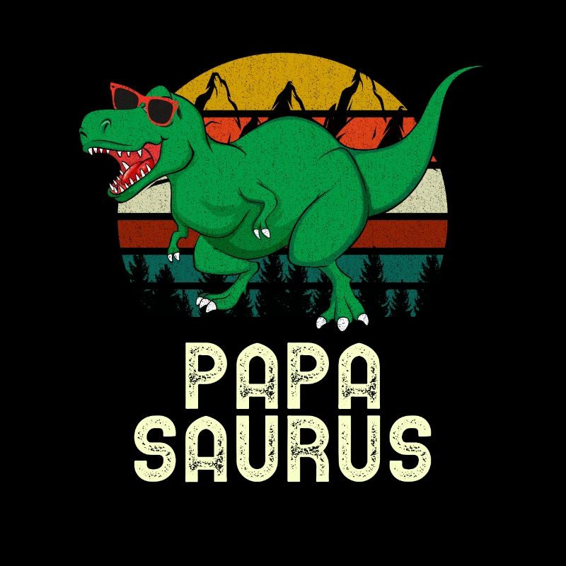 Papa Saurus Rex Papa Dinosaur Papasaurus