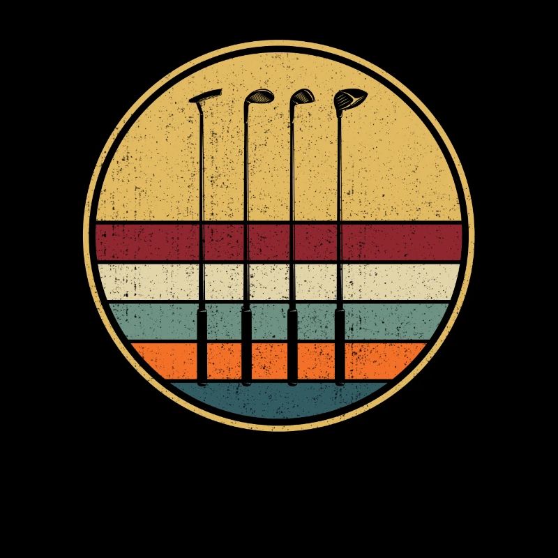 Golf rétro golf golf golf
