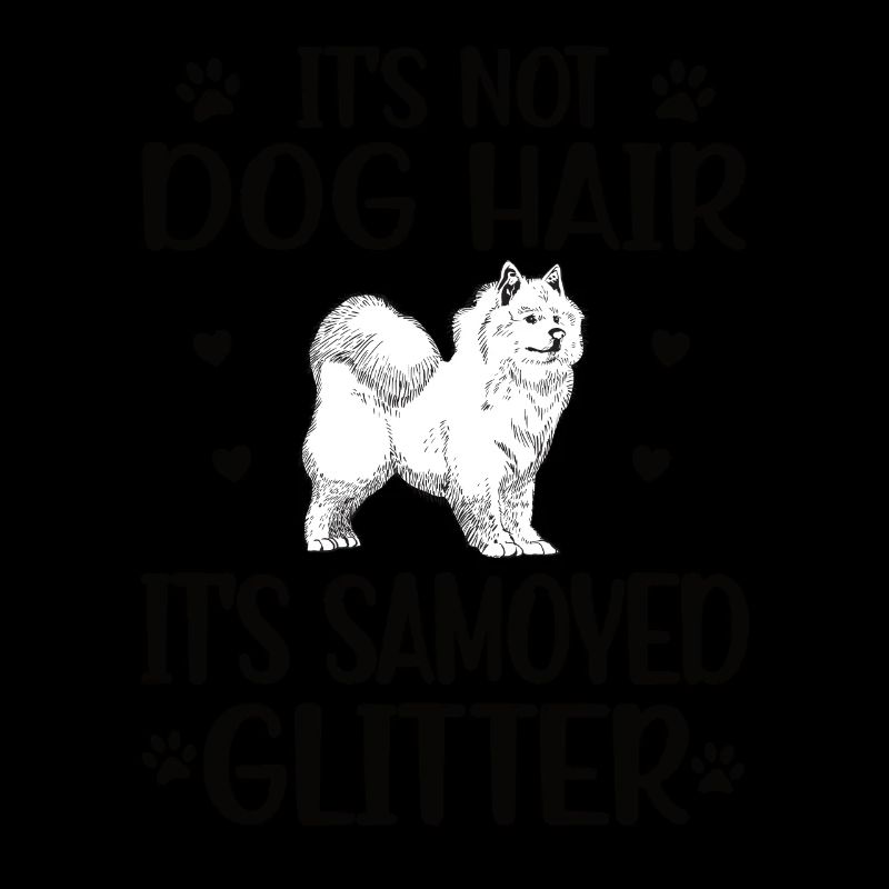 Samojede amant propriétaire de chien Samojede maman