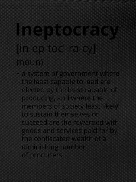 Ineptocracy Definition Description