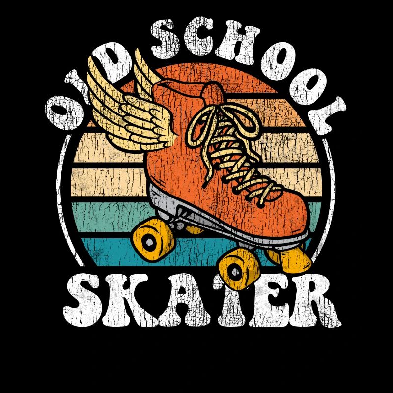 Cool Roller Skating Skate Girl