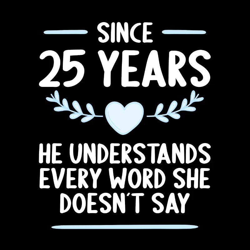 25 years married 25th wedding anniversary