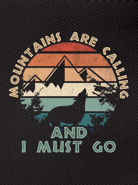 Mountains Are Calling Sunset