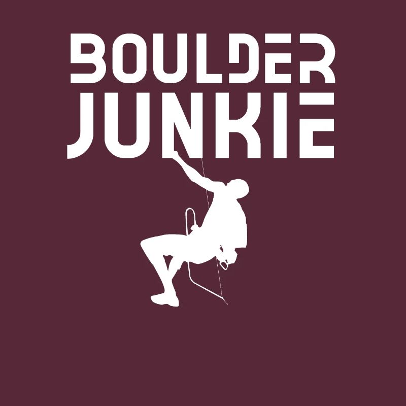Boulder Junkie Boulderer Boulderer Bouldering