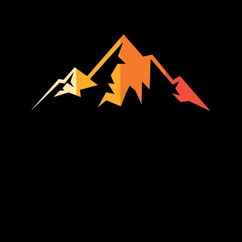 Retro Mountains Hiking