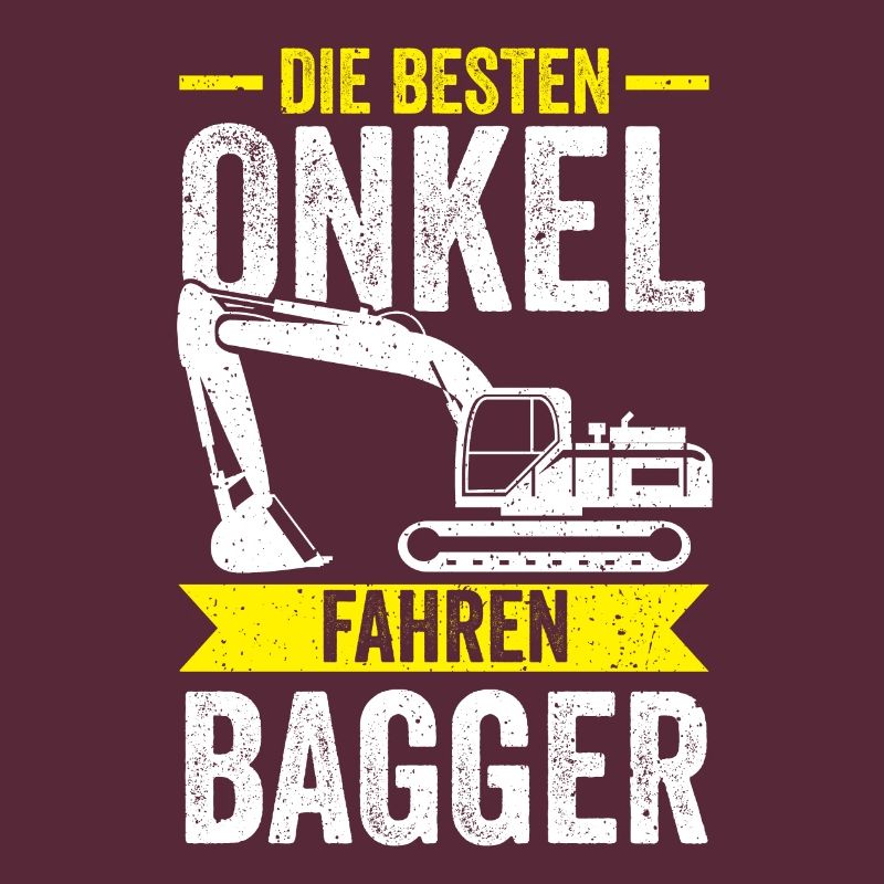 Baggerfahrer Onkel Baggern Bagger