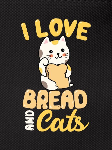 Cats and bread