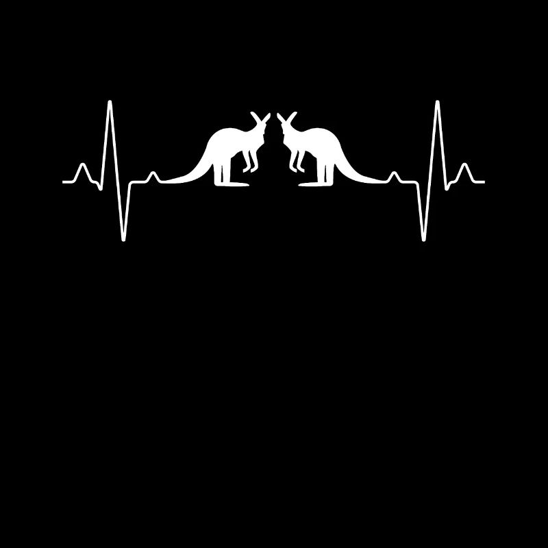 Kangaroo Australien Herzschlag