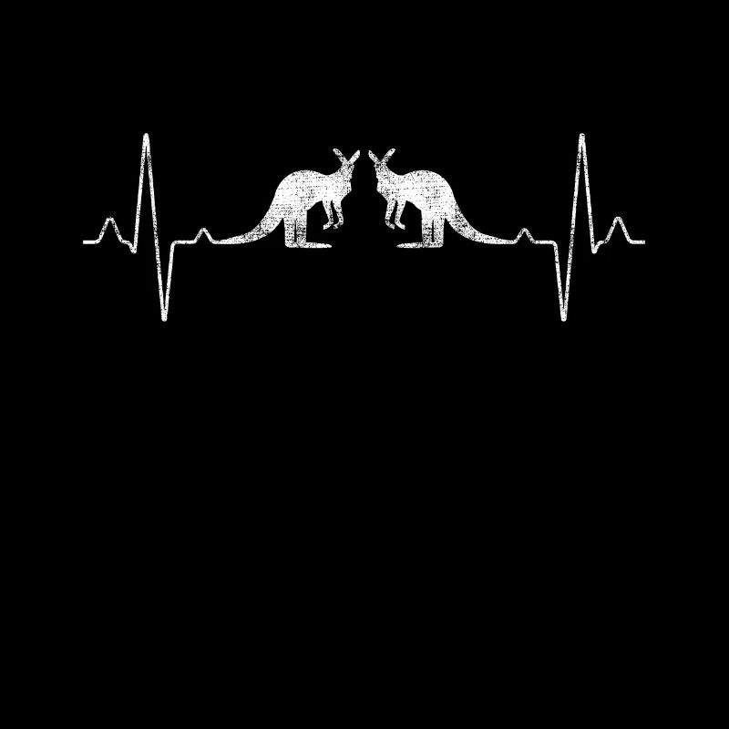 Kangaroo Australie Rythme cardiaque