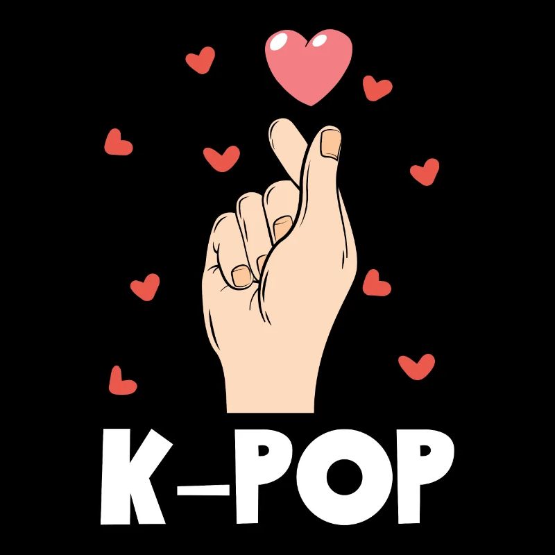K-Pop Kpop Ich Liebe K-Pop Herz