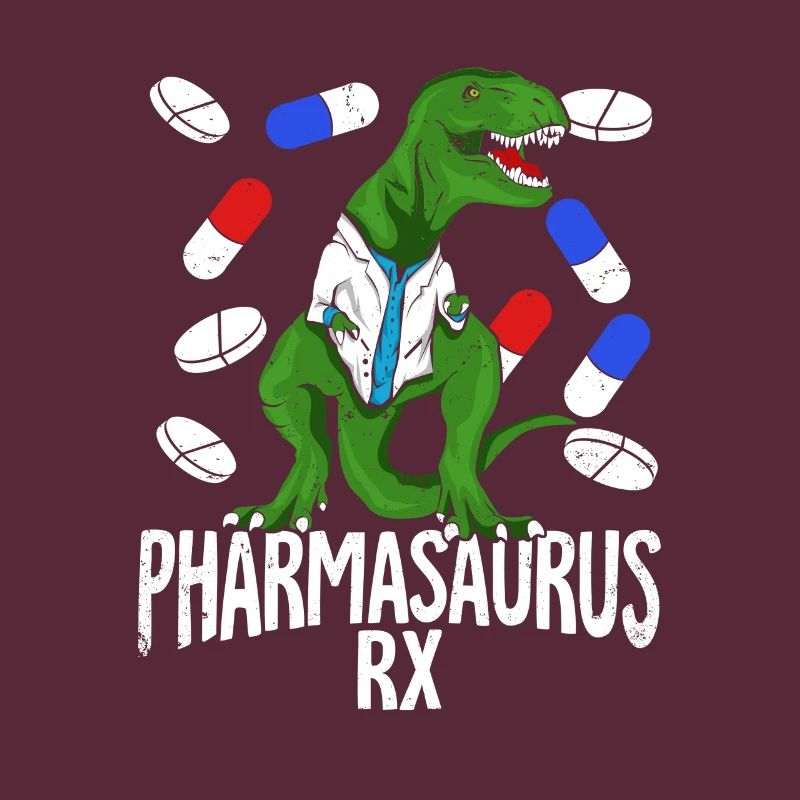 Pharmacy T-Rex Pharmacy Pharmacist Gift