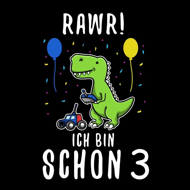 Ich bin schon 3 Dino