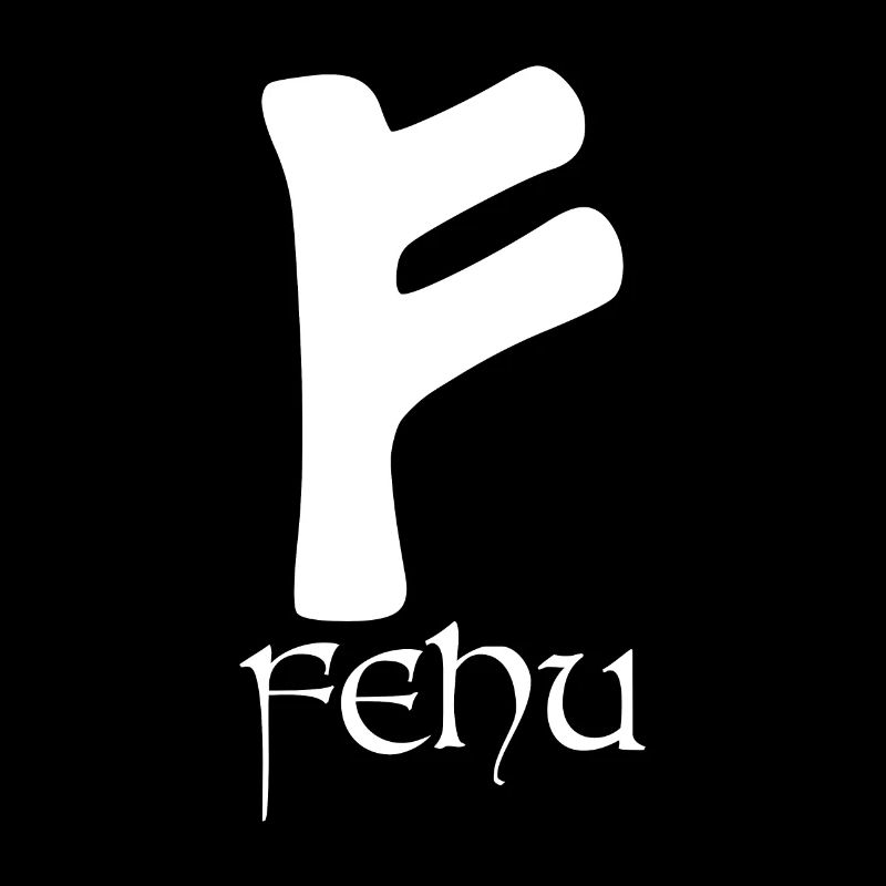 Rune Fehu Protective Rune Magical Powers