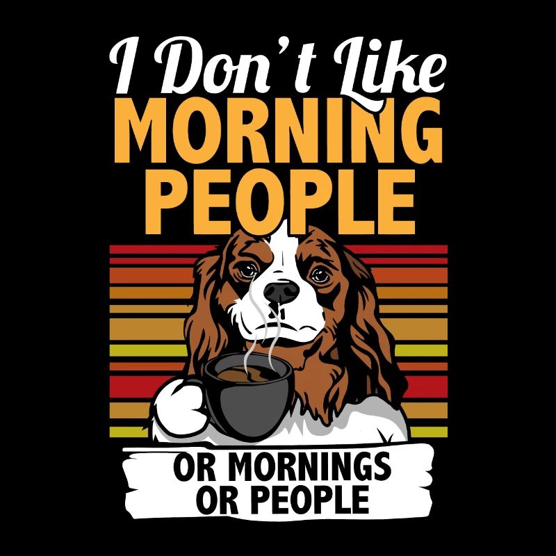 Je n’aime pas le matin I Cavalier King Charles