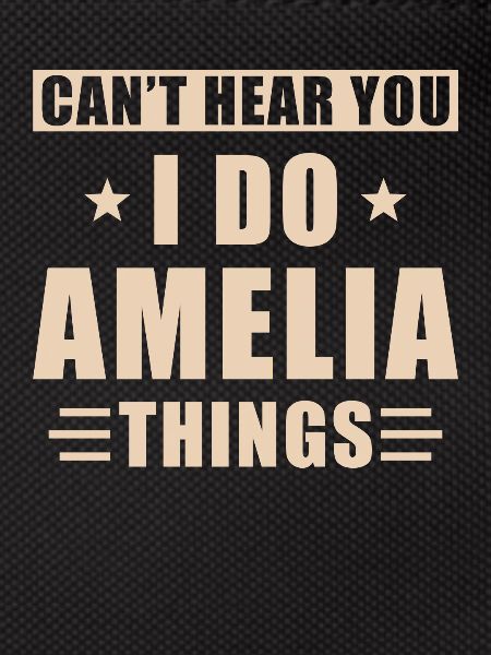 Amelia choses